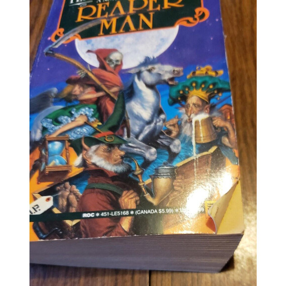 Lot of 4 Science Fiction Fantasy Vintage Paperbacks Pratchett Zelazny Star Wars - Picture 16 of 16